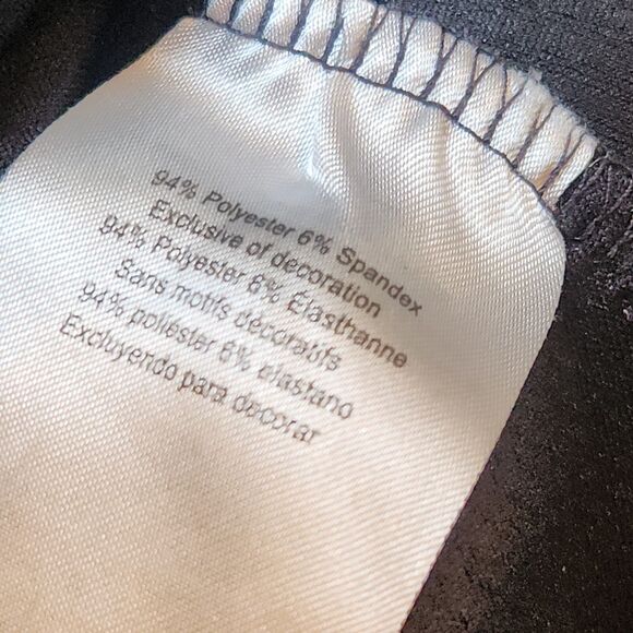 Motherhood Maternity Black Peplum Maternity Top M medium Blouse Office Shirt - Picture 10 of 16